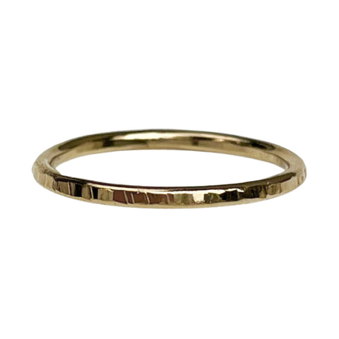 Textured Ring Gold