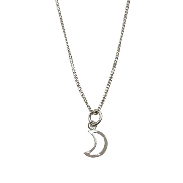Hollow Moon Necklace