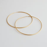 Large Hoops Gold
