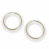 Medium Hoops Gold