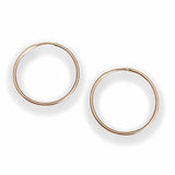 Medium Hoops Rose Gold