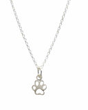 Paw Print Necklace