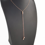 Rose Gold Lasso Necklace