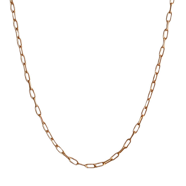 Paperclip Necklace - Rose Gold