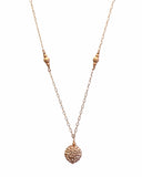 Shimmer Necklace - Rose Gold