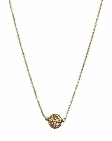 Short Shimmer Necklace - Gold