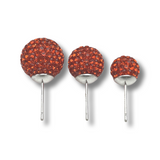 Tangerine Shimmer Studs