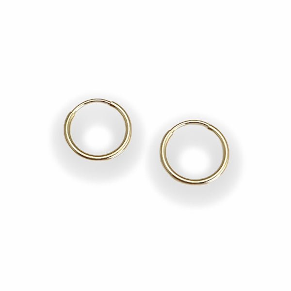 Tiny Hoops Gold