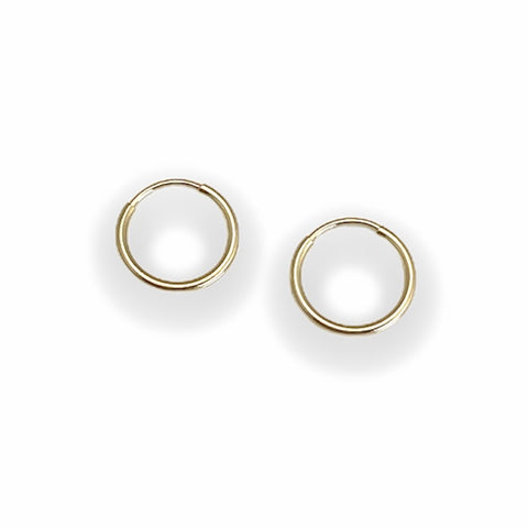 Tiny Hoops Gold