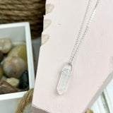 Point Necklace Small - Silver