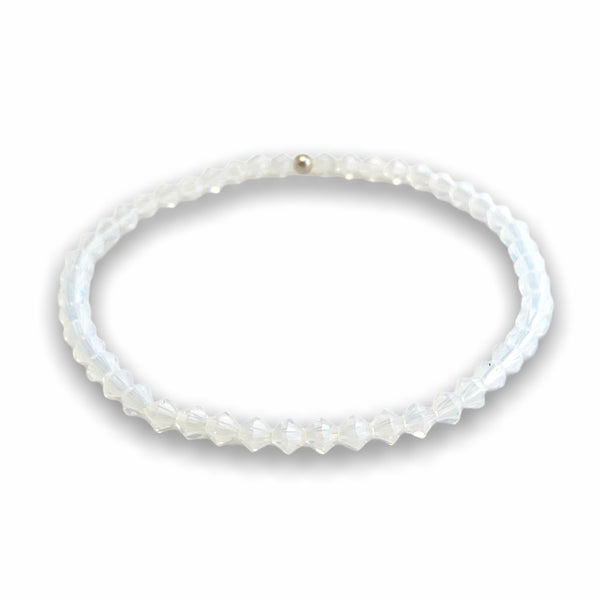 Opal White Swarvoski Bracelet