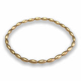 Gold Oval Bracelet