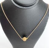 Short Shimmer Necklace - Gold