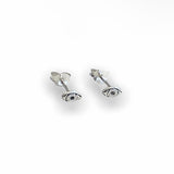 Third Eye Studs Silver