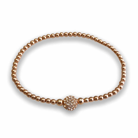 Shimmer Soothing Bracelet - Rose Gold